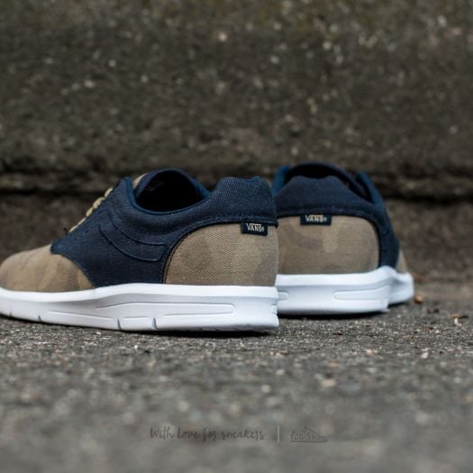 Men s shoes Vans Iso 1.5 Camo Textile Olive Night Footshop