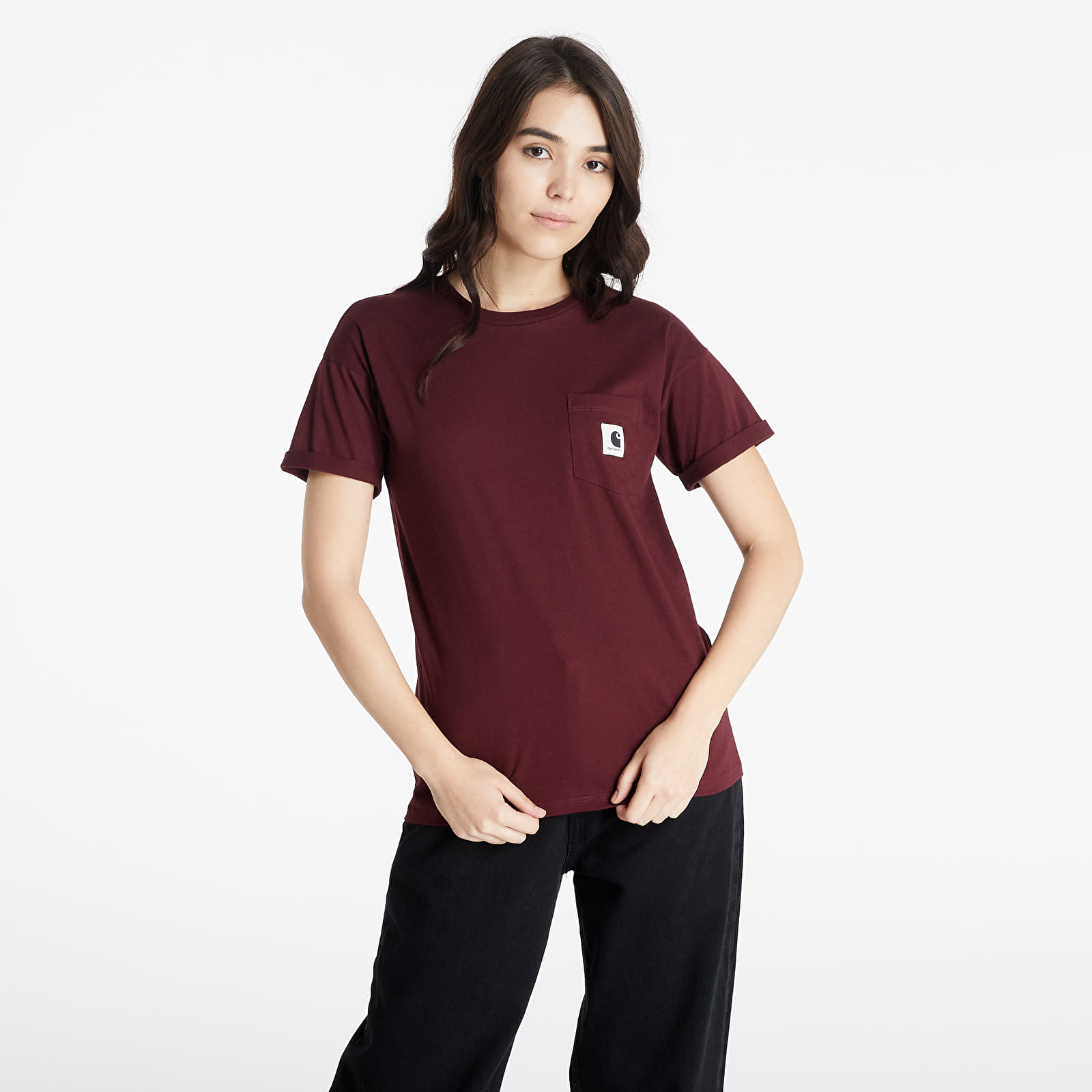 T-shirts Carhartt WIP W' S/S Pocket T-Shirt Wine