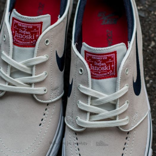 Sb janoski white and red hot sale