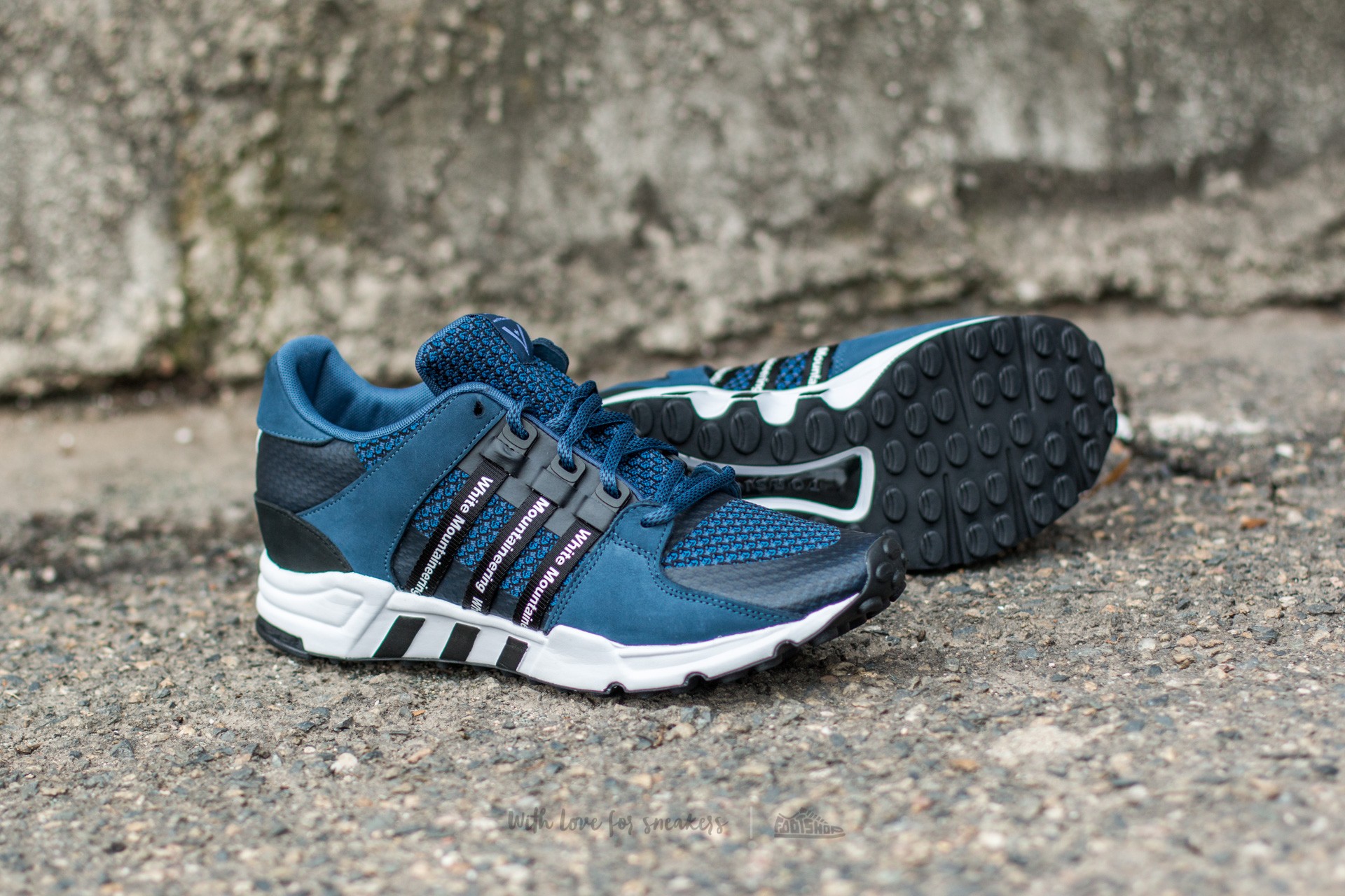 Men s shoes adidas x White Mountaineering Equipment Running Night Indigo DMarin Conavy Footshop