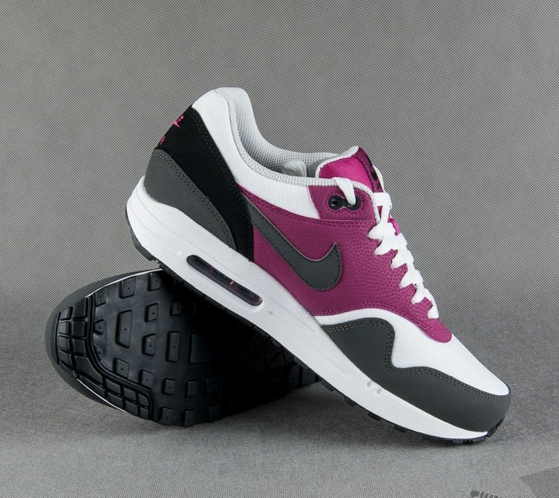 Sko til mænd Nike Air Max 1 Essential White/Black/Magenta