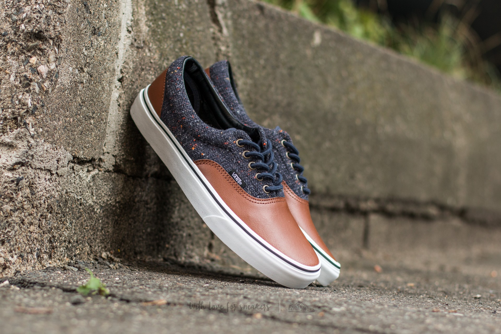 Vans leather best sale era