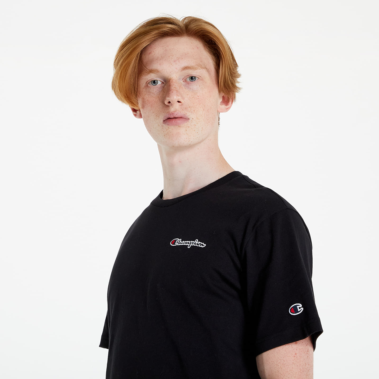 Champion heritage top tee black