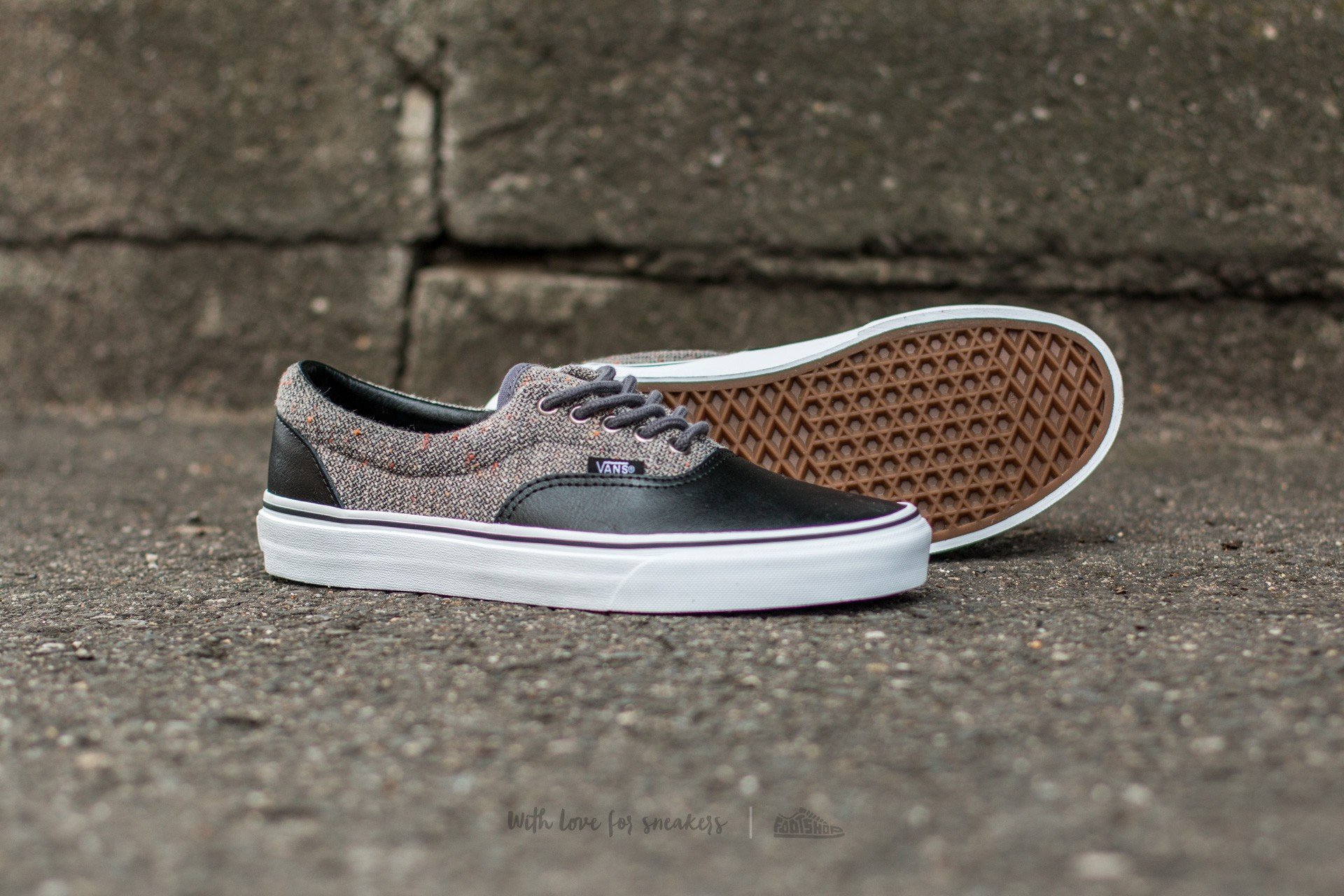 Pánske tenisky a topánky Vans Era Wool & Leather Excalibur
