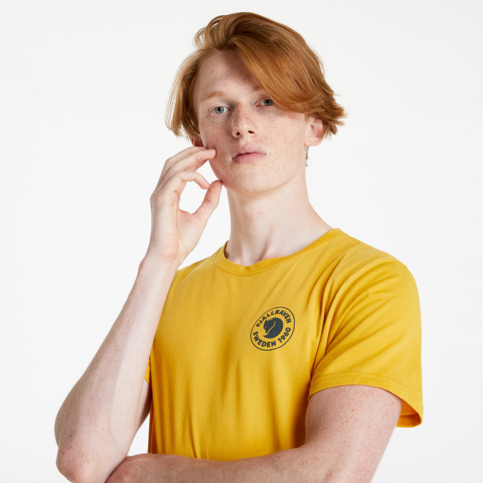 Tričká Fjallraven 1960 Logo T-shirt Ochre