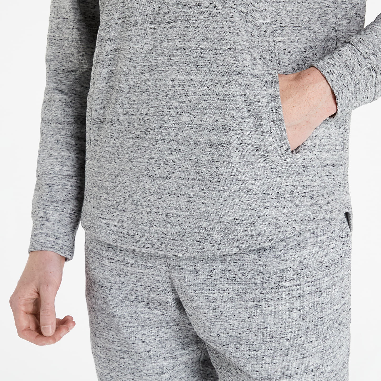 Felpe Under Armour Project Rock Terry Hoodie Light Grey