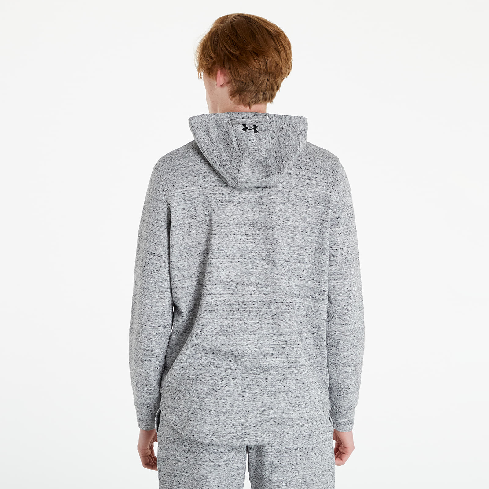 Felpe Under Armour Project Rock Terry Hoodie Light Grey