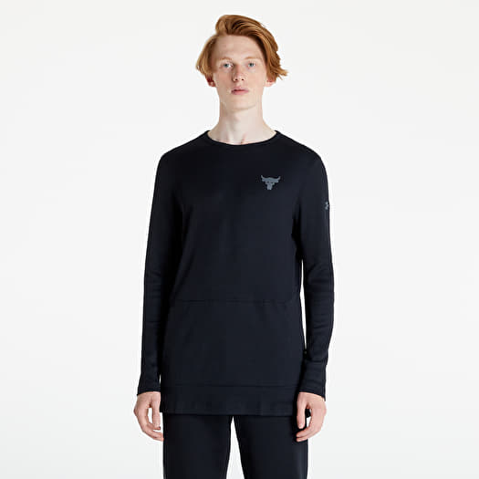 T-shirts Under Armour Project Rock Authentic Crewneck Black Footshop