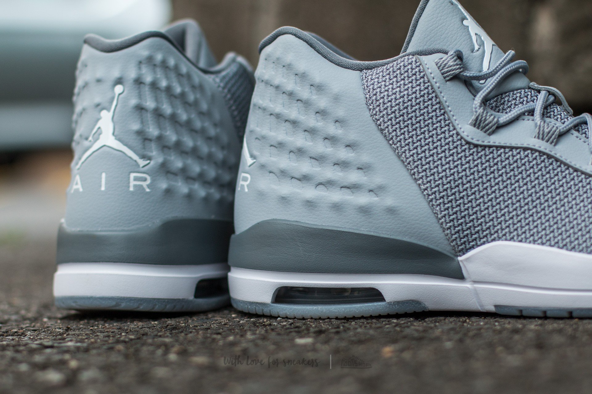 Moški čevlji Jordan Academy Wolf Grey/ White-Cool Grey