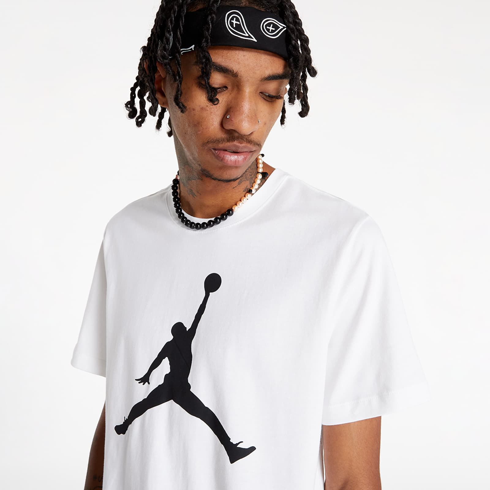 T-shirts Jordan Jumpman M T-Shirt White/ Black