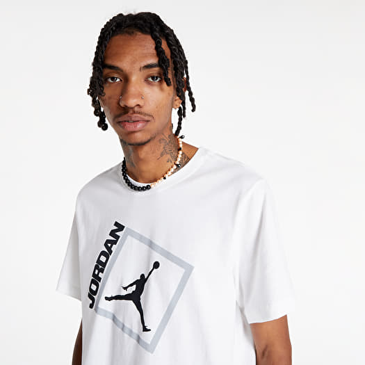 Black and white jordan shirts clearance