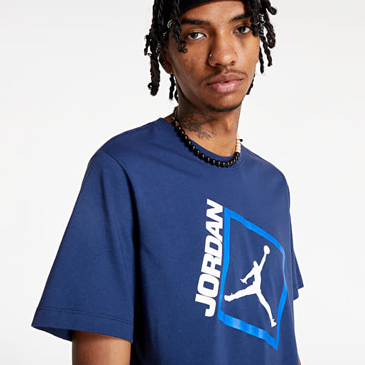 Navy blue jordan t shirt outlet