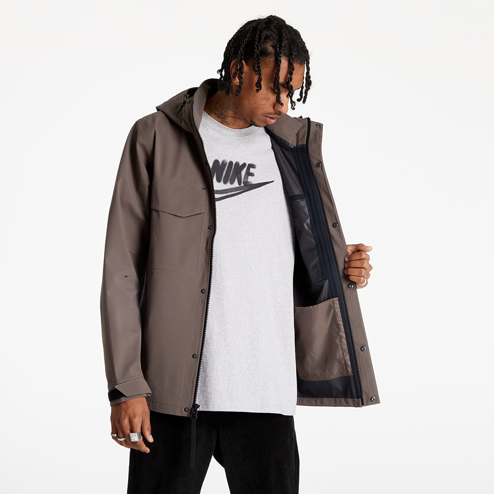 Jakne Nike Men's M65 Shell Jacket Ironstone/ Black