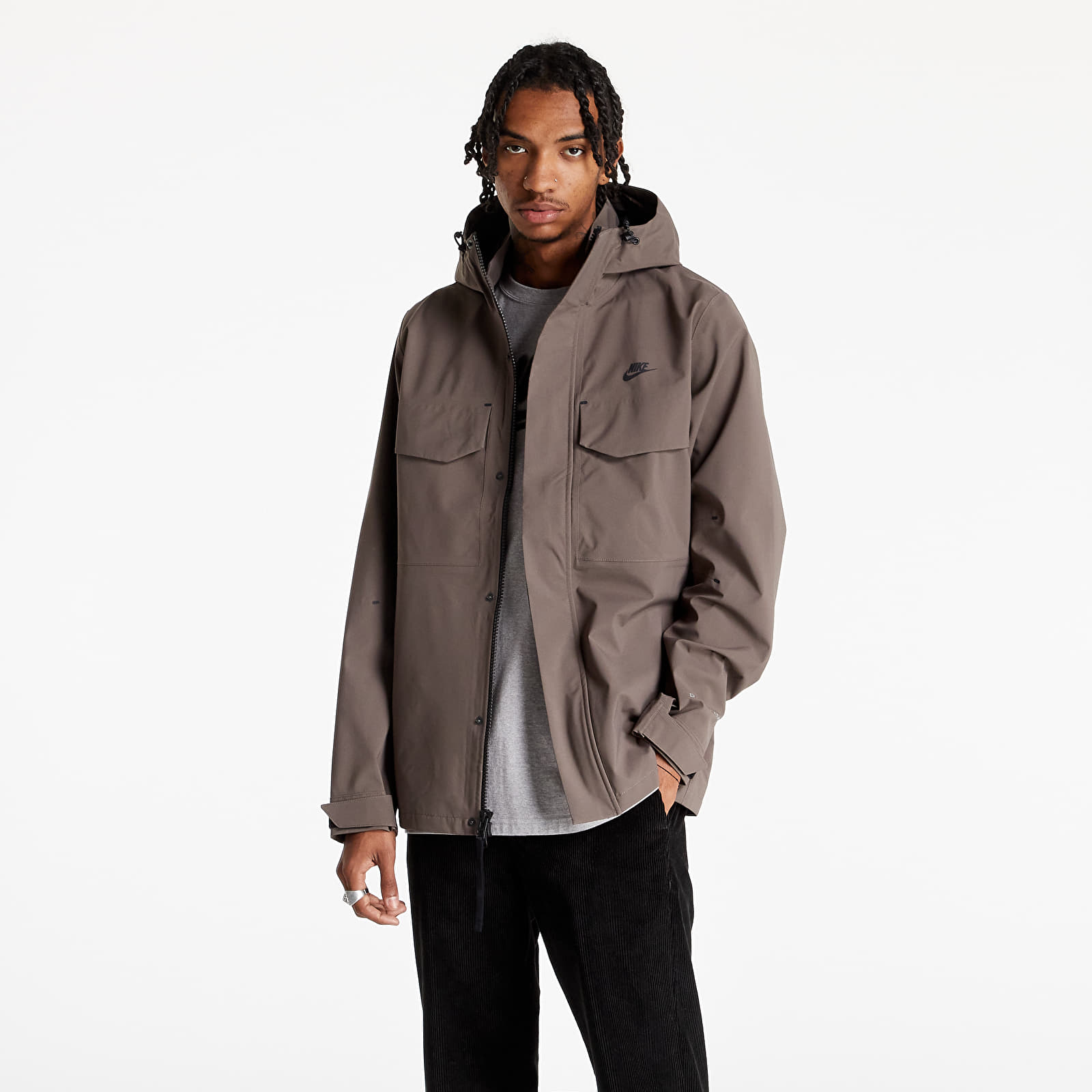 Jackets Nike Men s M65 Shell Jacket Ironstone Black Footshop