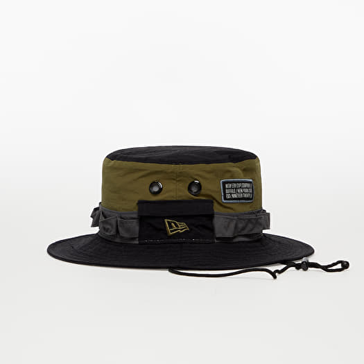 New Era Panelled Adventurer Hat Black | Footshop