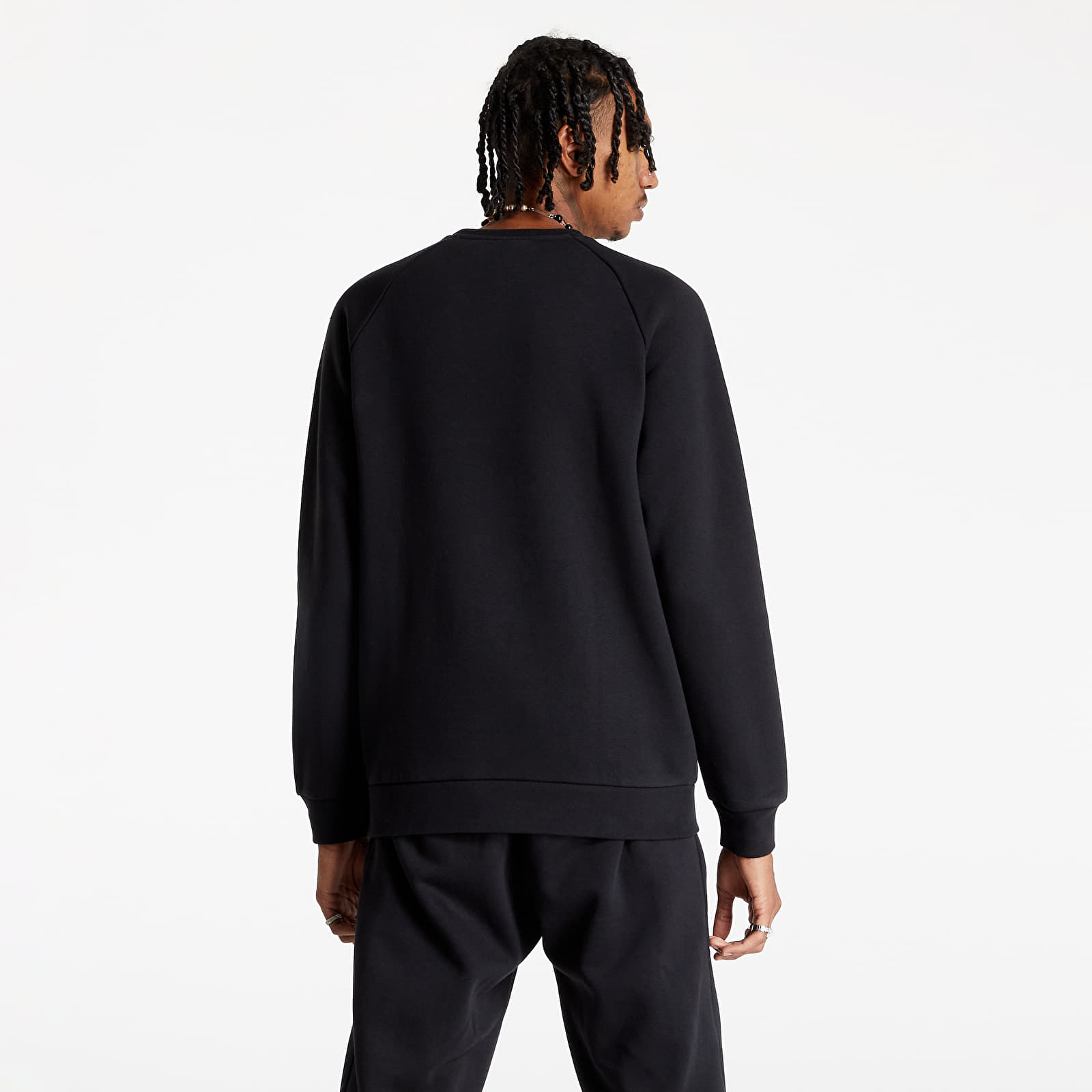 Sweatjacken und Sweatshirts adidas Essential Crew Black