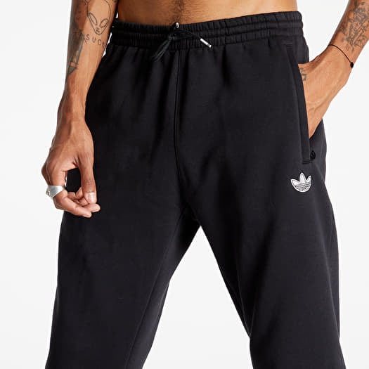 Adidas originals joggers black online