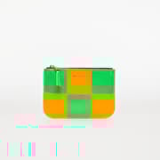 Comme des Garçons Fluo Squares Wallet Orange/ Green