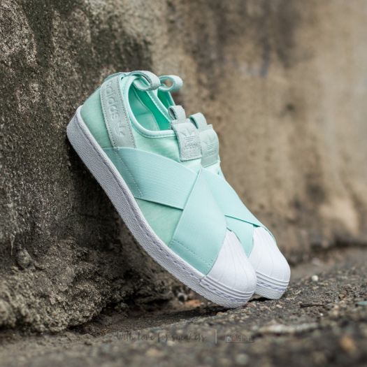 Adidas Sneaker Superstar Slip On Womens Green Men's Shoes Adidas