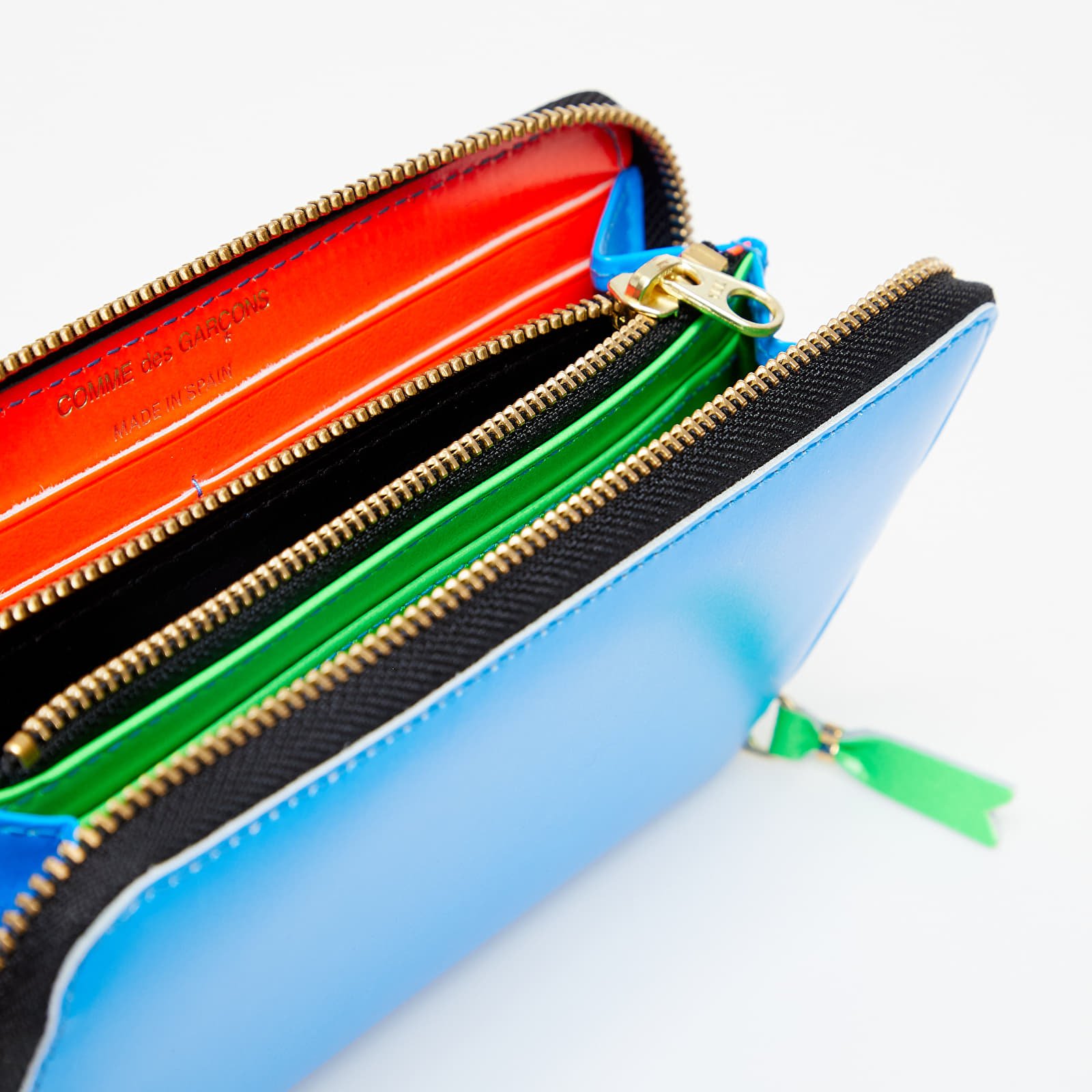 Geldbörsen Comme des Garçons Super Fluo Wallet Blue