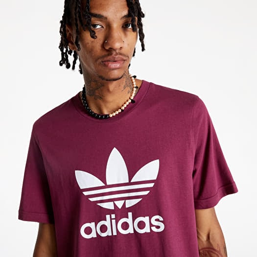 T-shirts adidas Trefoil T-Shirt Victory Crimson/ White (H06641