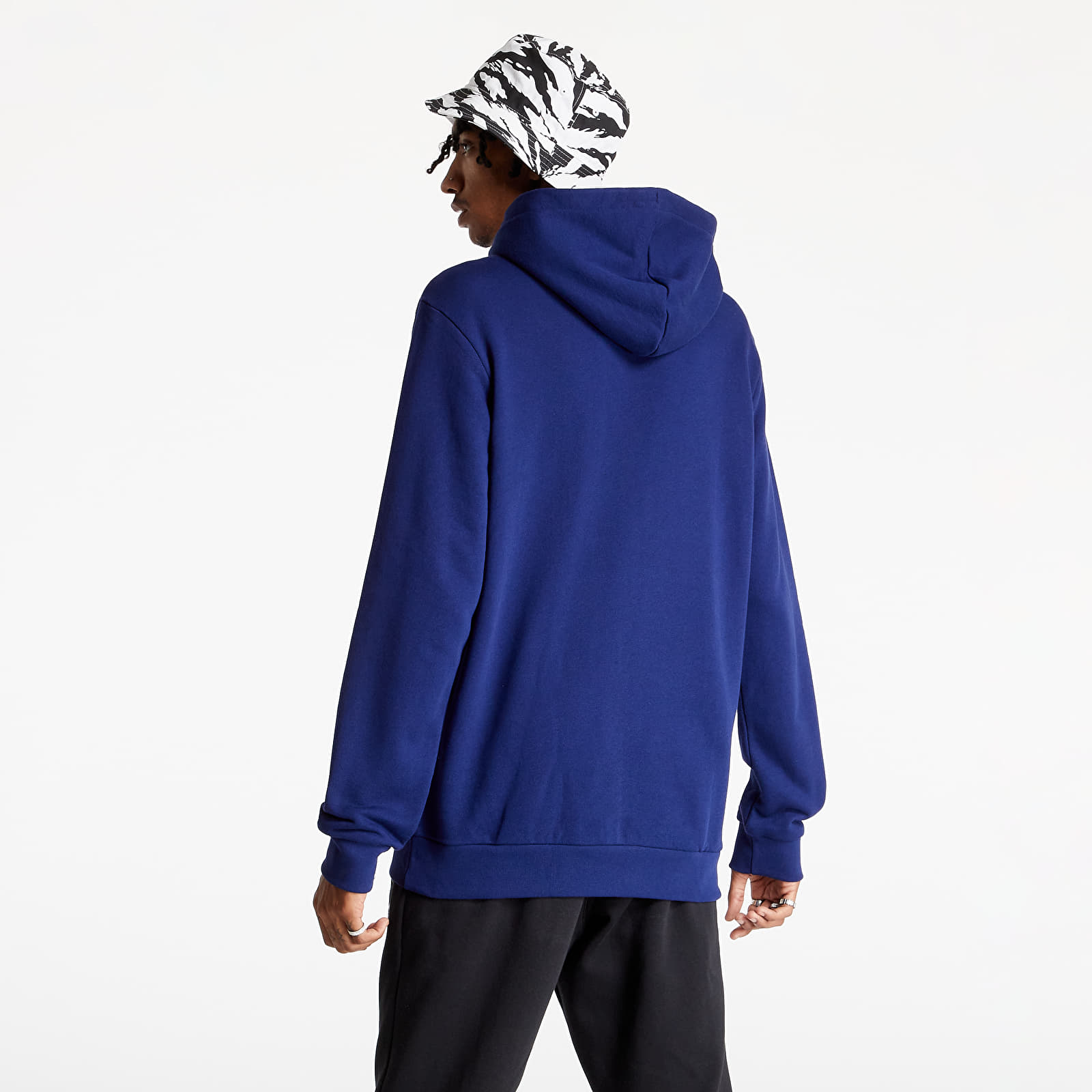Sweatjacken und Sweatshirts adidas Trefoil Hoody Night Sky/ White