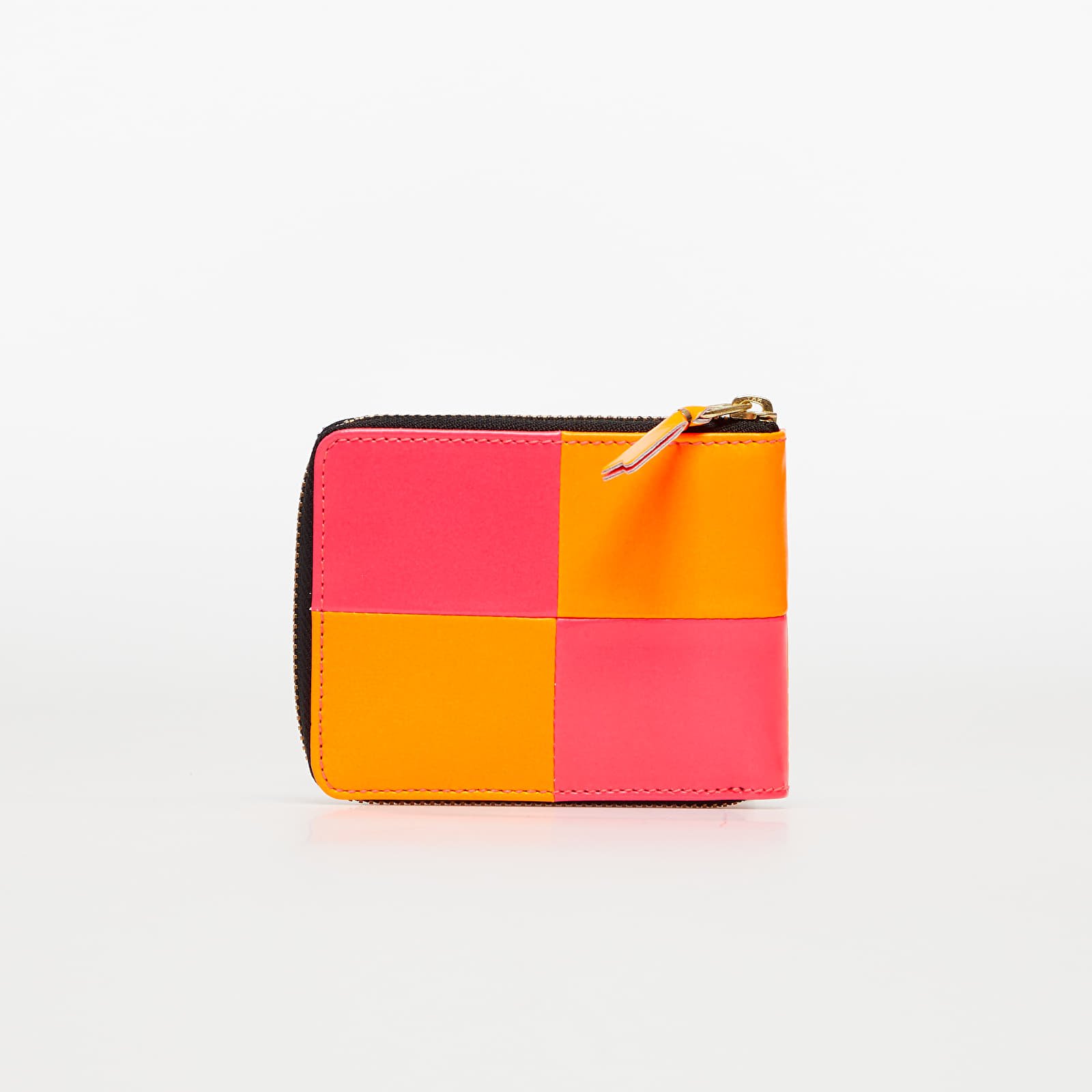 Portefeuilles Comme des Garçons Fluo Squares Wallet Light Orange/ Pink