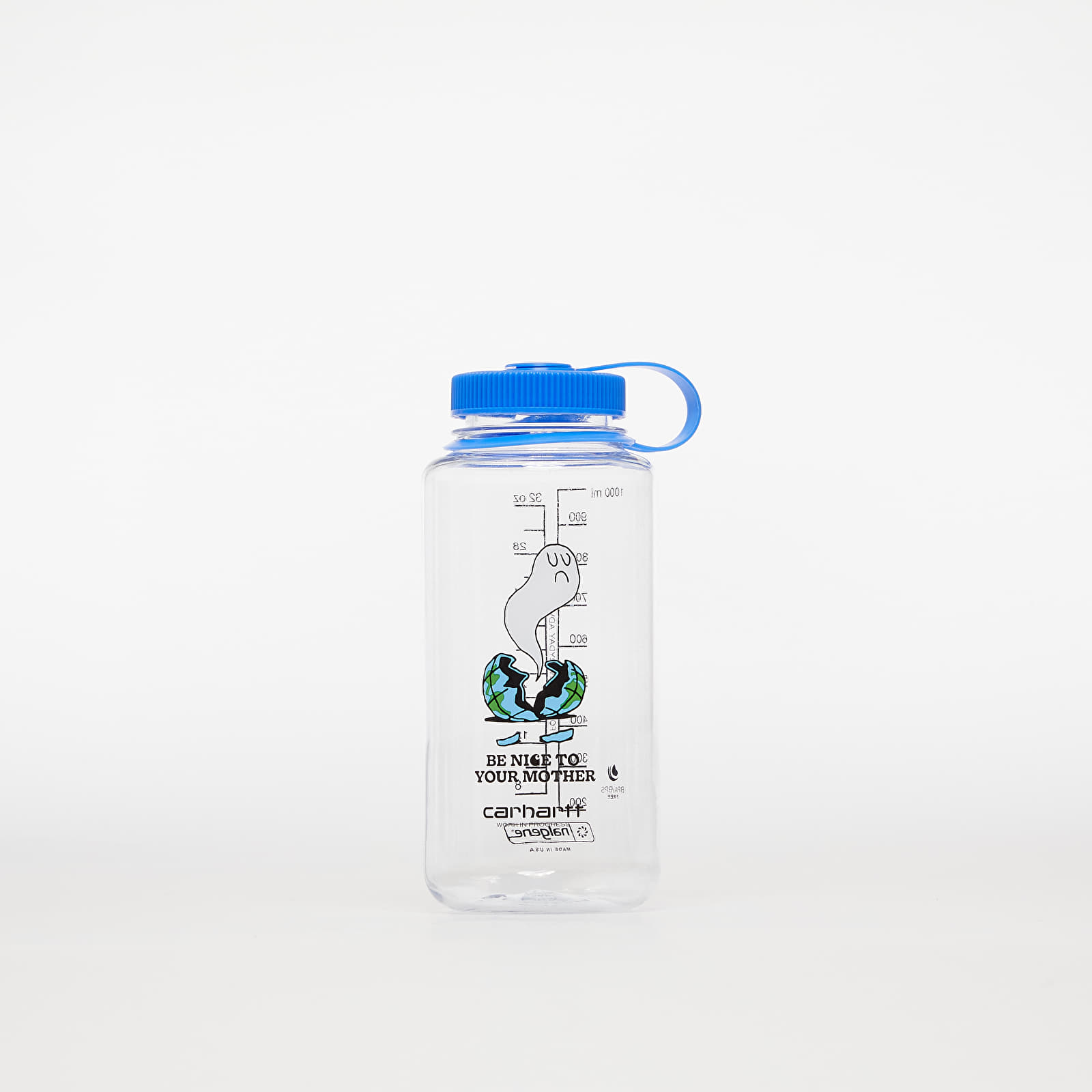 Αξεσουάρ Carhartt WIP Nice to Mother Nalgene Bottle Transparent/ Blue