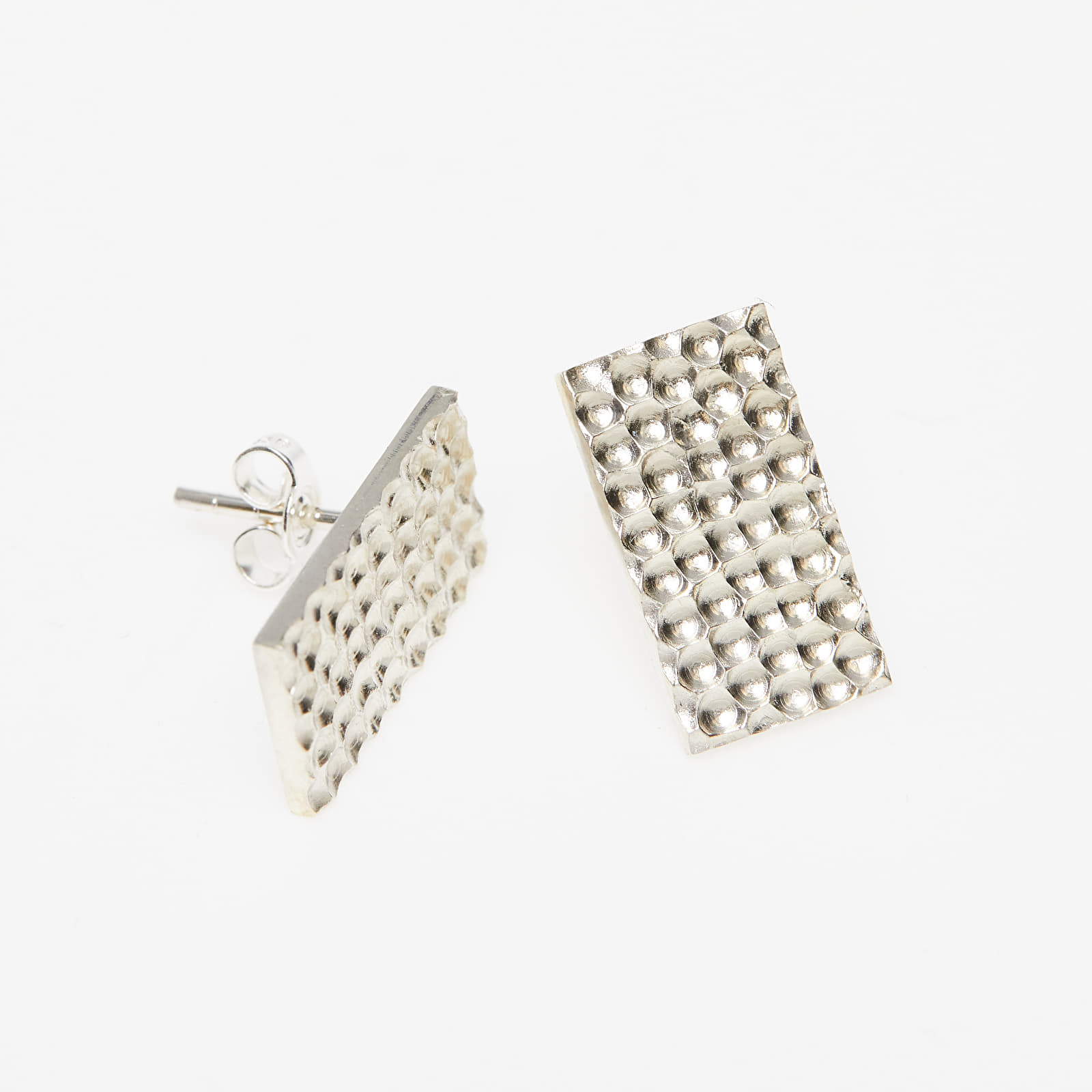 Divat kiegészítők ANNA BAUM Reptilia Earrings Silver