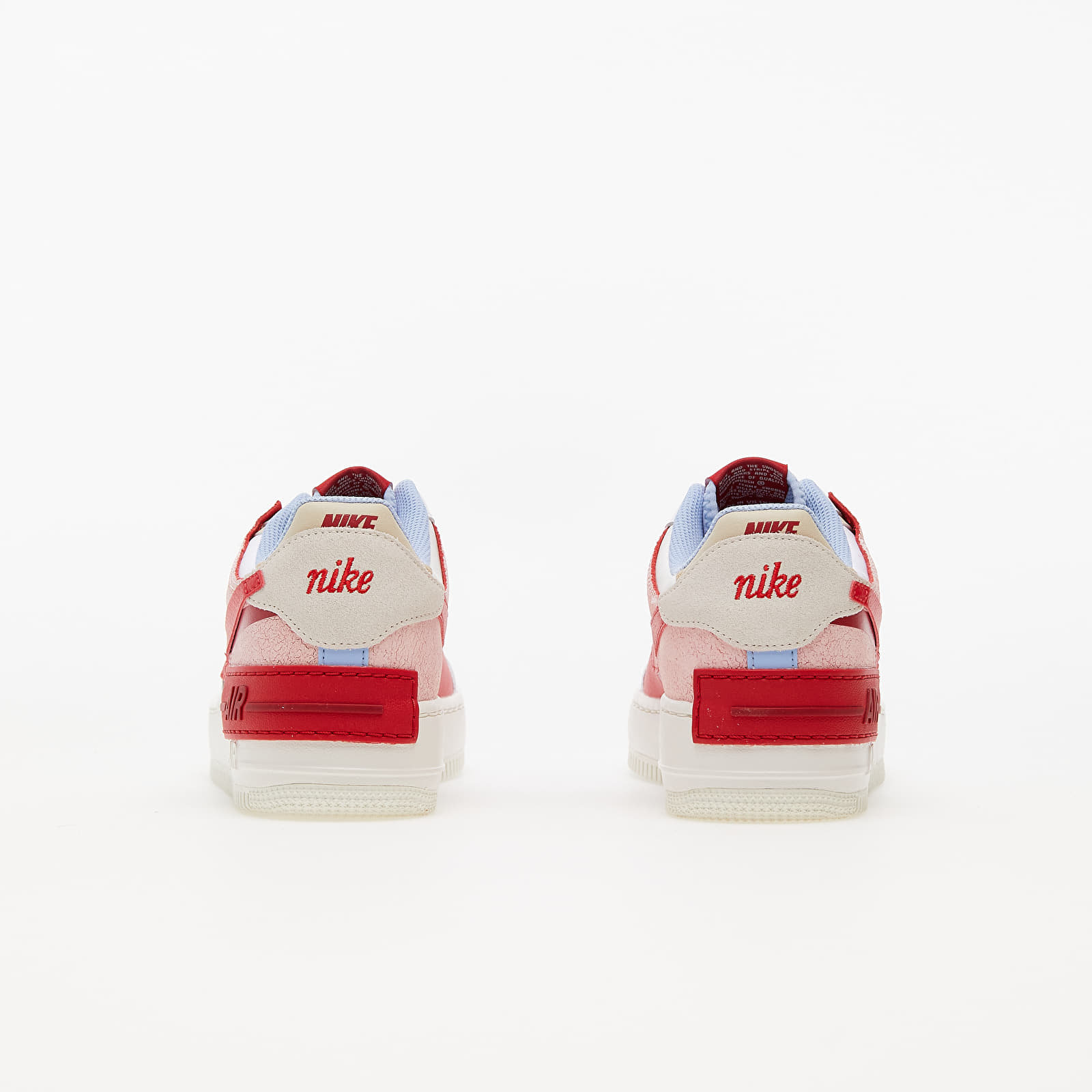Încălțăminte și sneakerși pentru femei Nike W Air Force 1 Shadow Summit White/ University Red-Gym Red