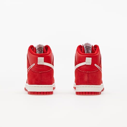 nike dunk high se red