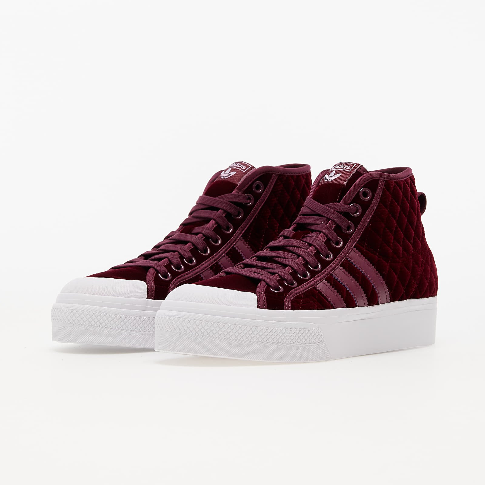Women s shoes adidas Nizza Platform Mid W Supplier Colour Viccri Ftw White Footshop