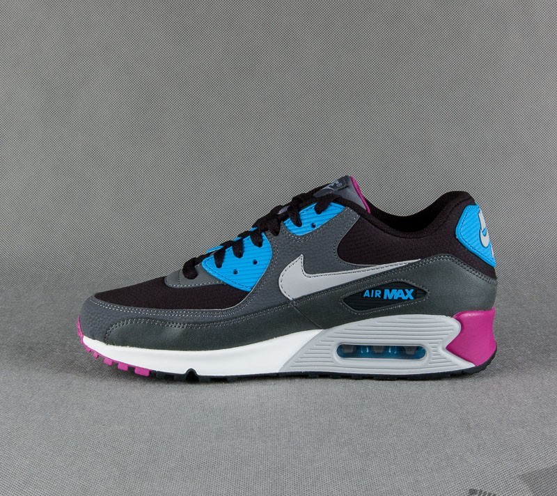 Buty męskie Nike Air Max 90 Essential Black/Wolf grey-Anthrct-White