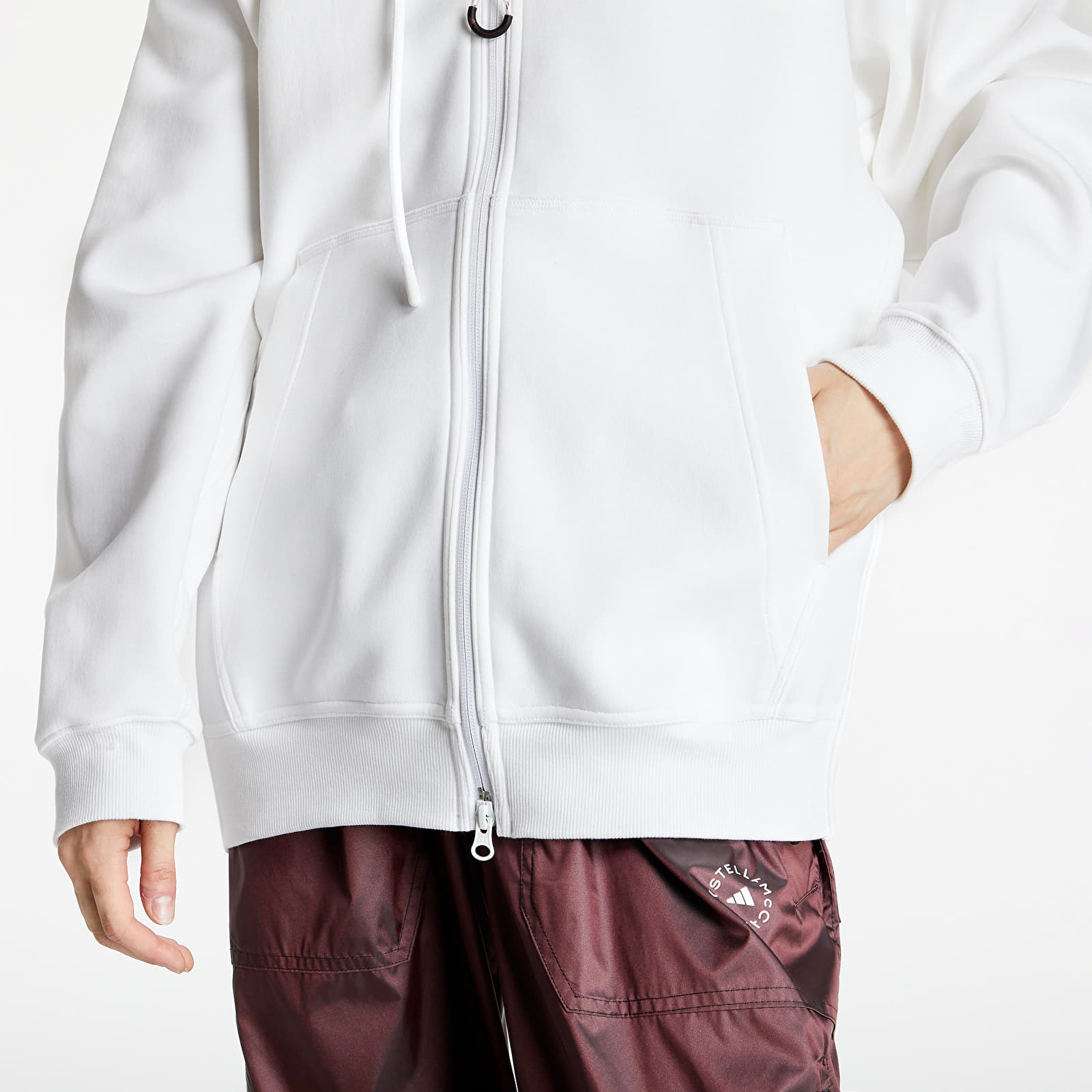 Stella McCartney - ❁c Bluzy adidas x Stella McCartney Sc Fz Hood White | Footshop