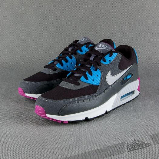 nike air max 90 essential black wolf grey