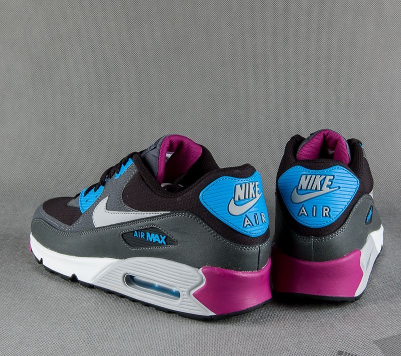 Buty męskie Nike Air Max 90 Essential Black/Wolf grey-Anthrct-White