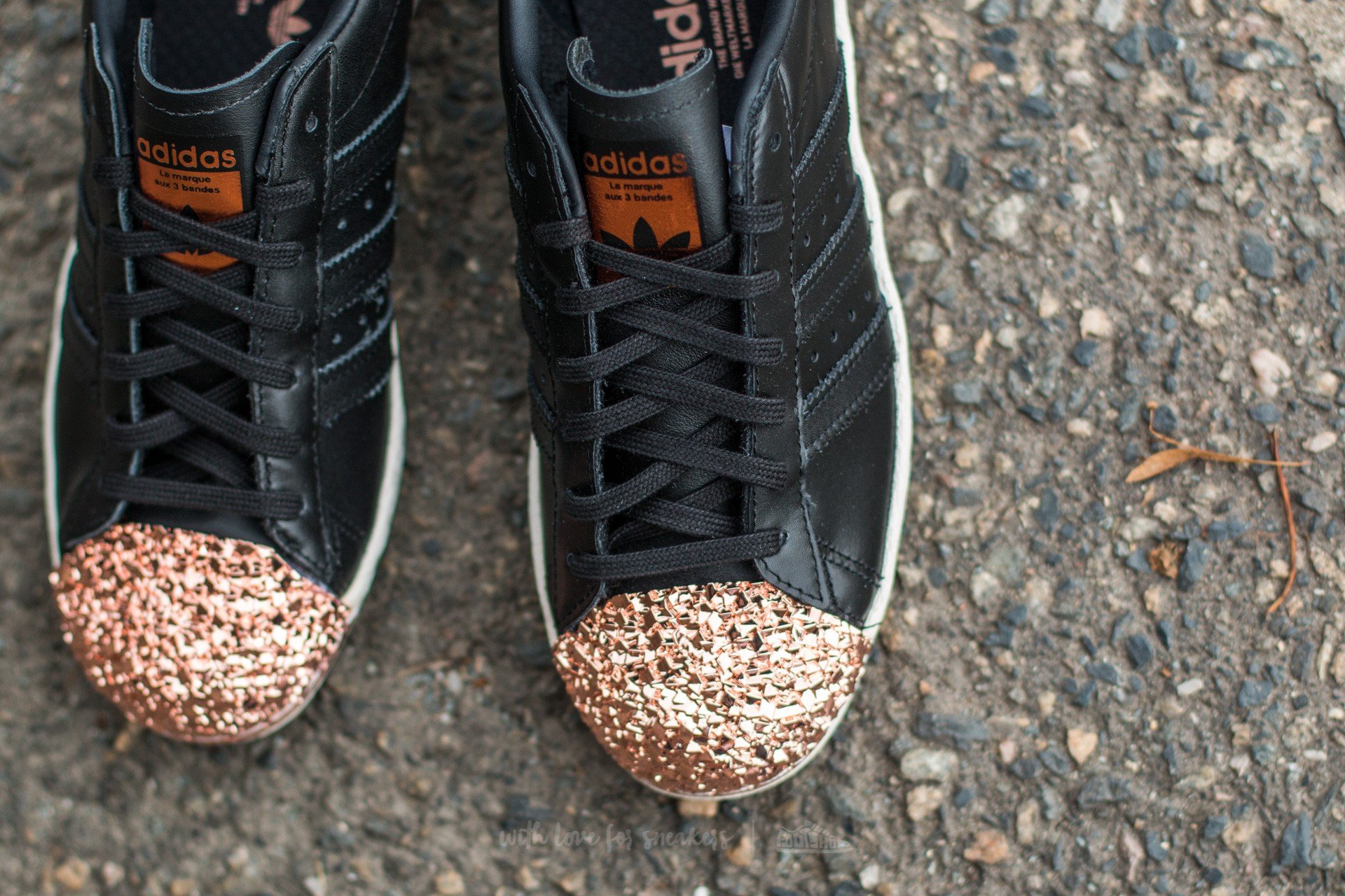 Adidas superstar metal toe Orange femme clearance