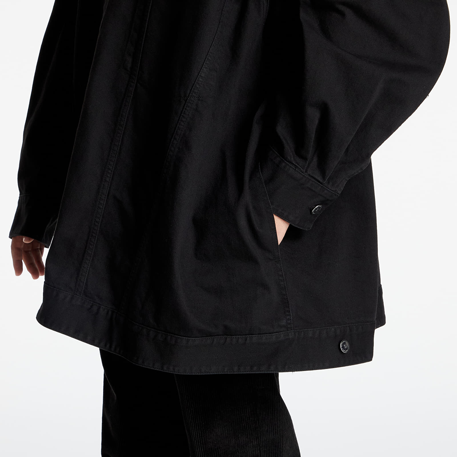 Jakne RAF SIMONS Oversized Denim Jacket Black