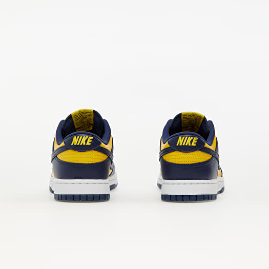 nike dunk low retro varsity maize navy