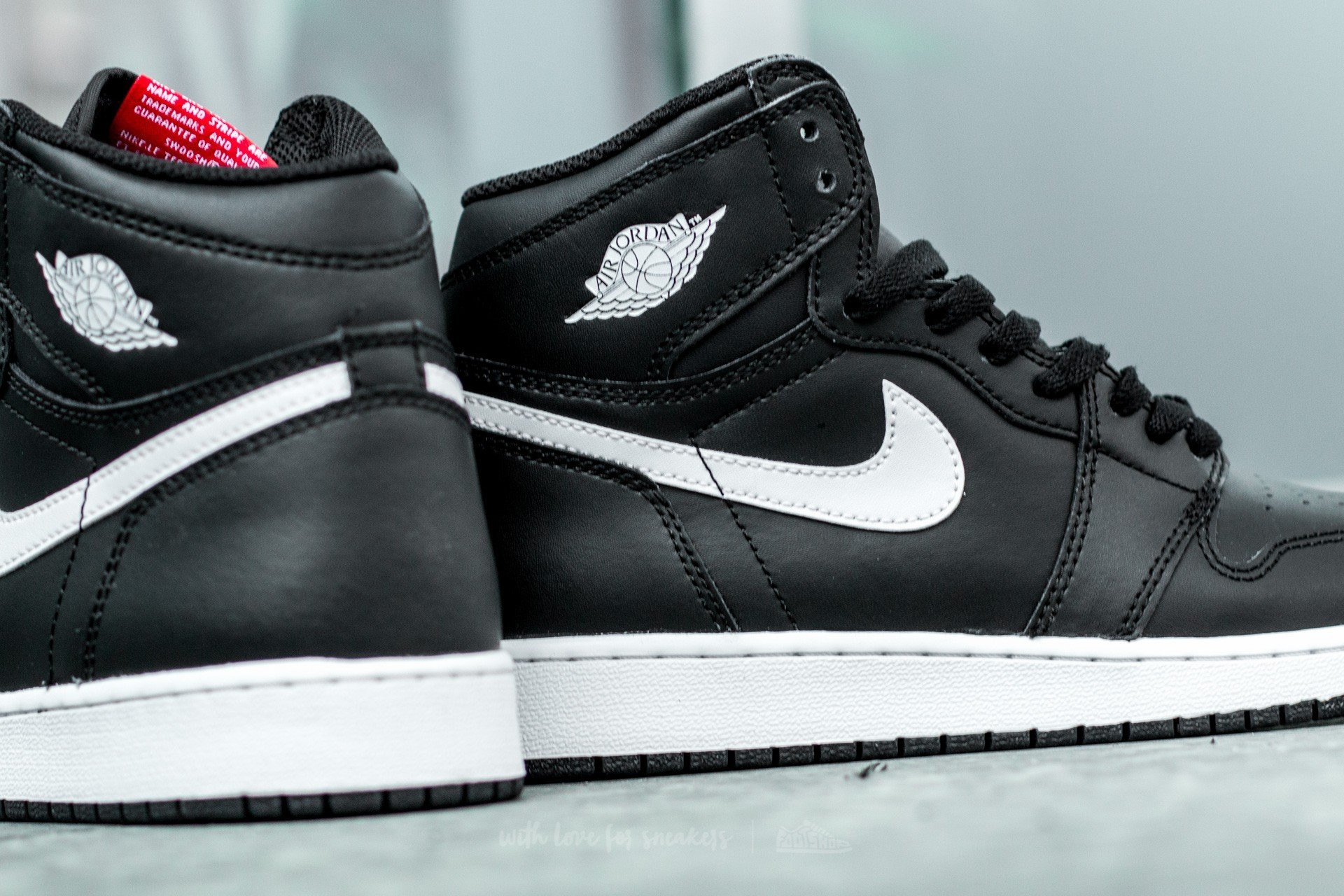Dámské tenisky a boty Air Jordan 1 Retro High OG (BG) Black/ White-Black-University Red