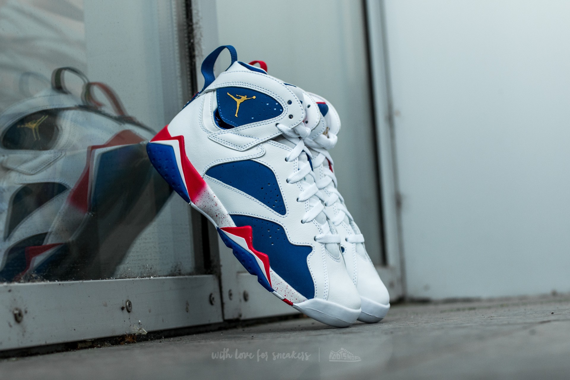Zapatillas mujer Air Jordan 7 Retro BG White Metallic Gold Coin