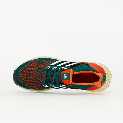 adidas Ultra4D Core Green/ Ftw White/ Core Orange | Footshop display picture 3