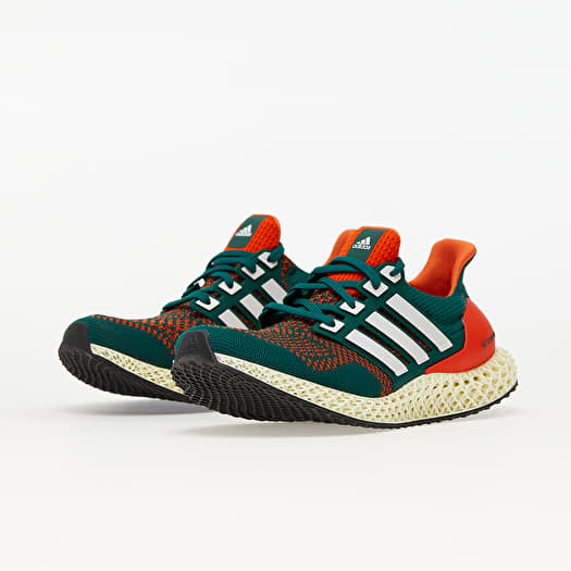 adidas Ultra4D Core Green/ Ftw White/ Core Orange | Footshop display picture 1