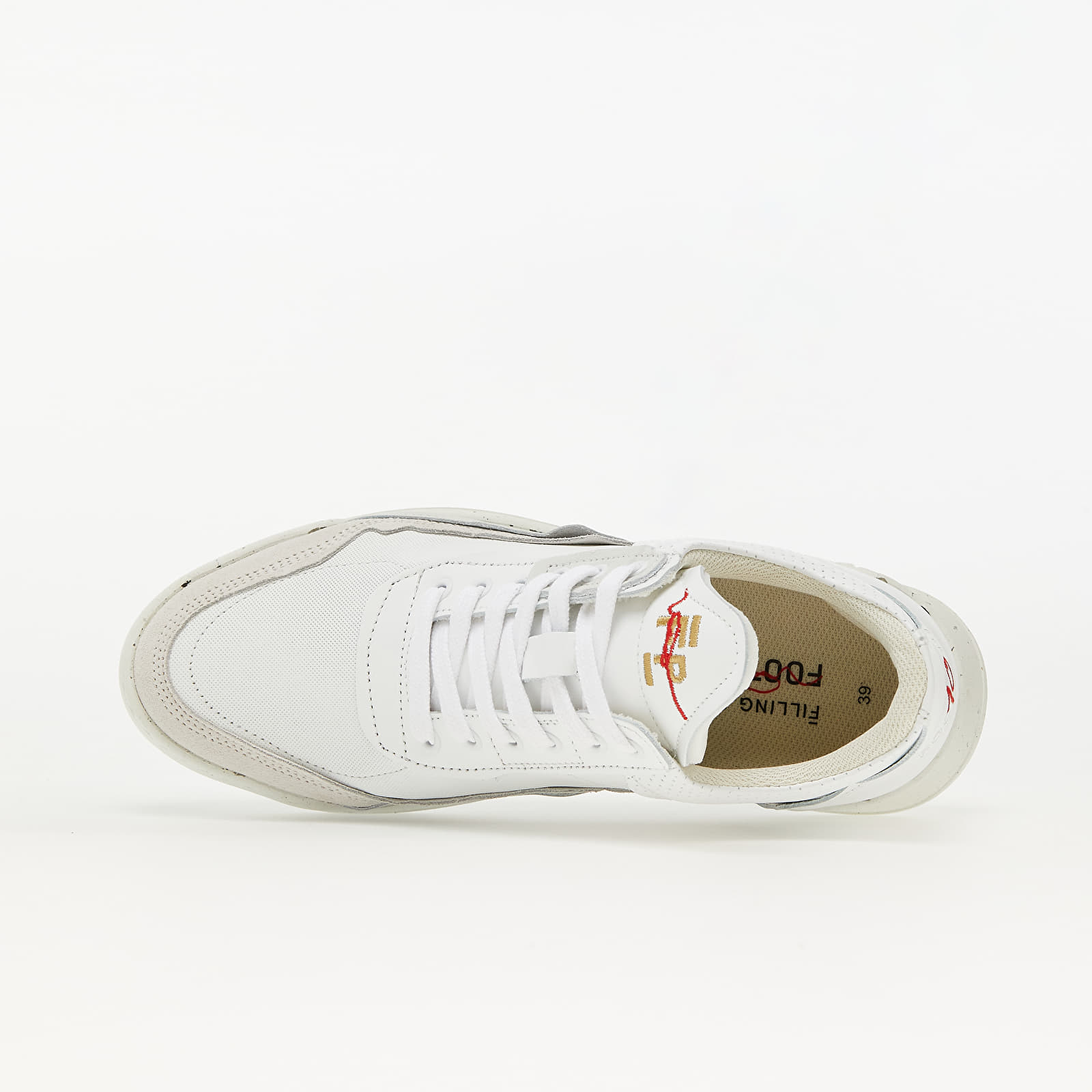 Pánské tenisky a boty Footshop x Filling Pieces Low Top Ghost White