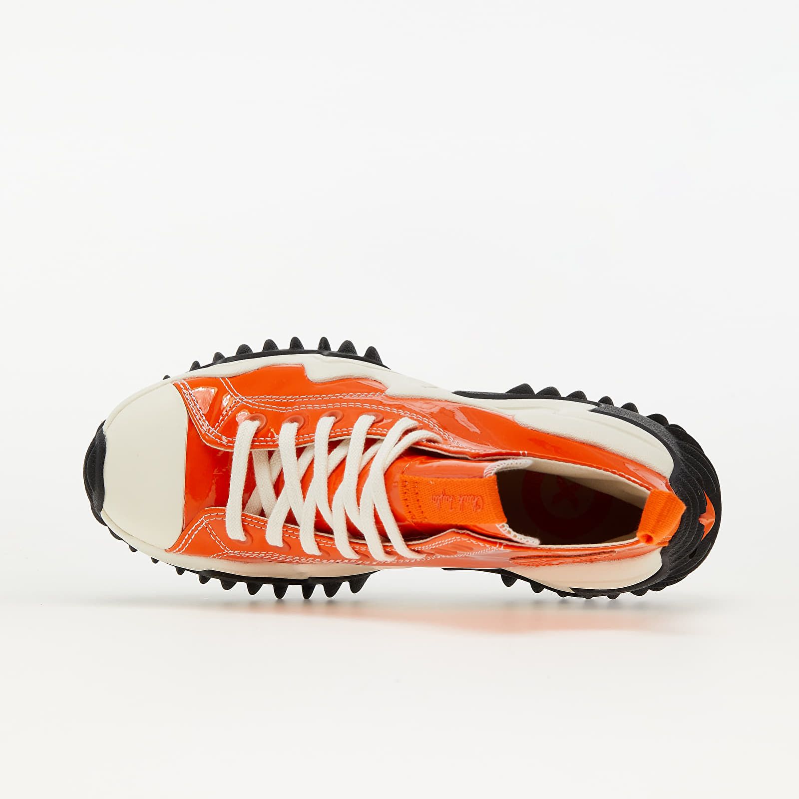 Women's shoes Converse Run Star Motion Patent Leather Platform Bold Mandarin/ Black/ White