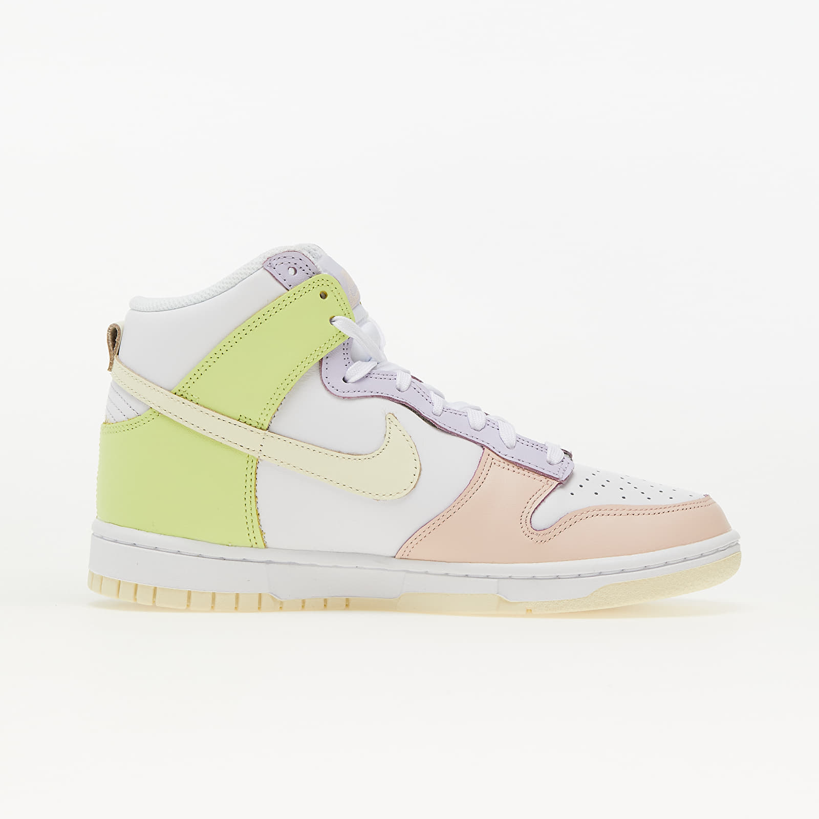 Scarpe donna Nike W Dunk High White/ Cashmere-Lt Lemon Twist