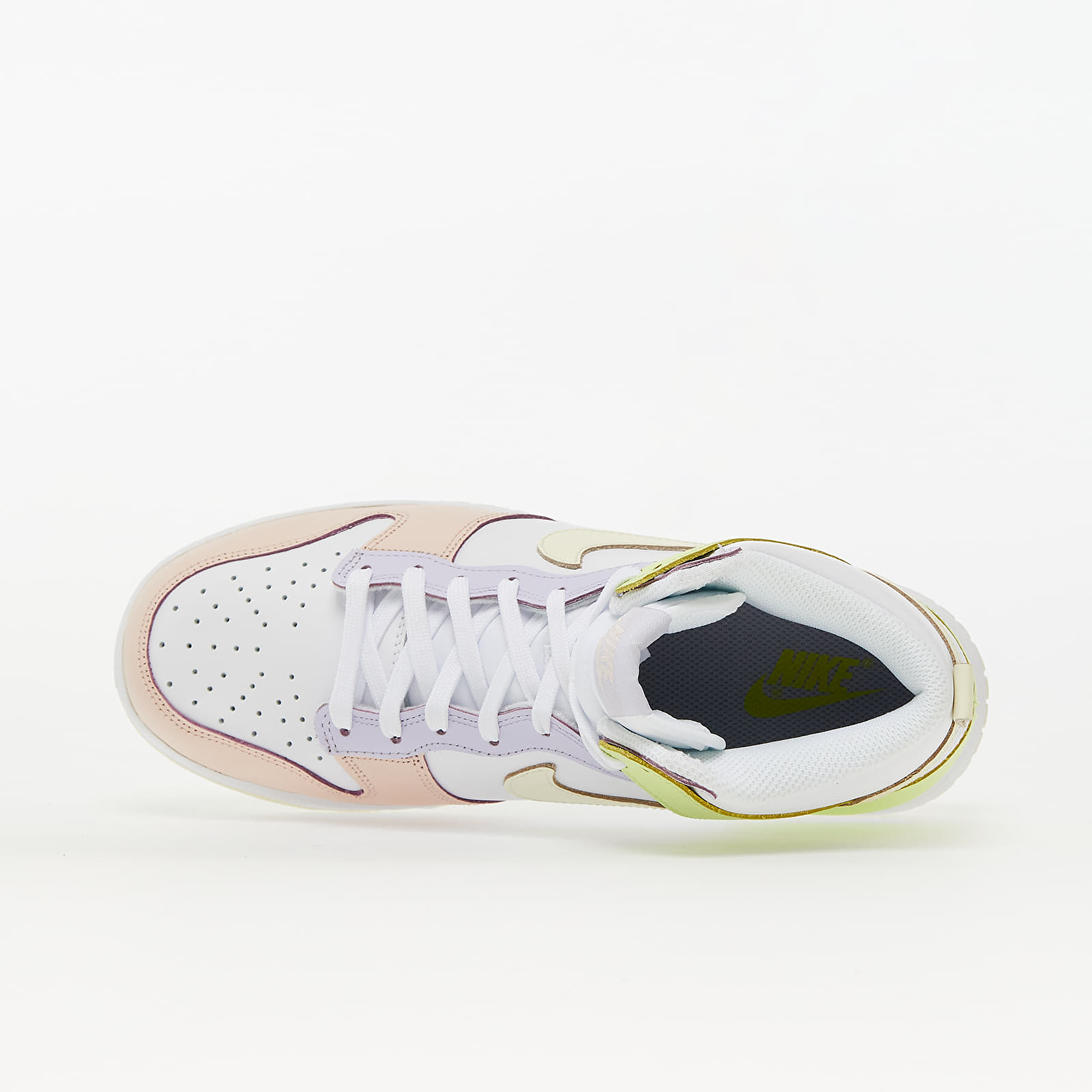 Scarpe donna Nike W Dunk High White/ Cashmere-Lt Lemon Twist