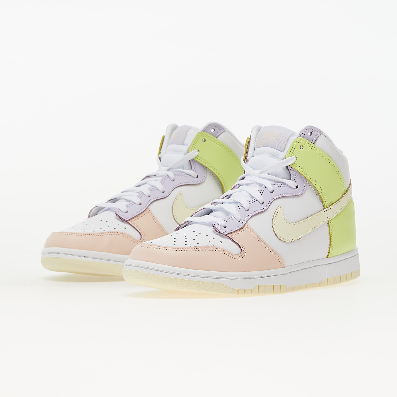 Scarpe donna Nike W Dunk High White/ Cashmere-Lt Lemon Twist