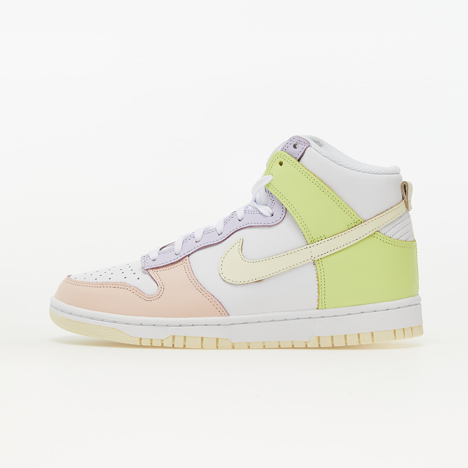 Scarpe donna Nike W Dunk High White/ Cashmere-Lt Lemon Twist