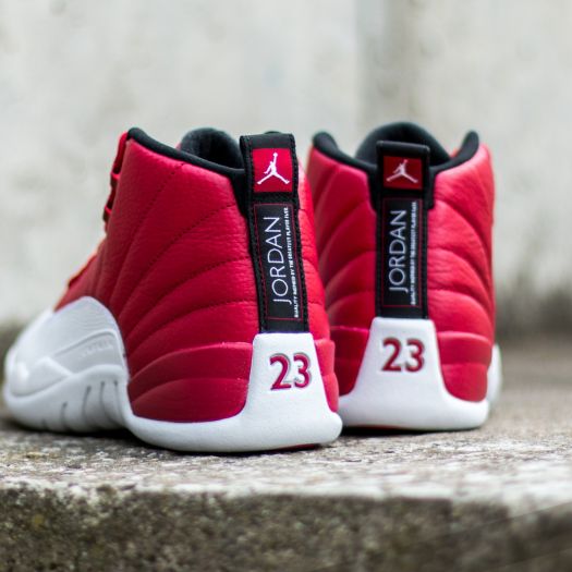 Women s shoes Air Jordan 12 Retro BG Gym Red White White Black Footshop